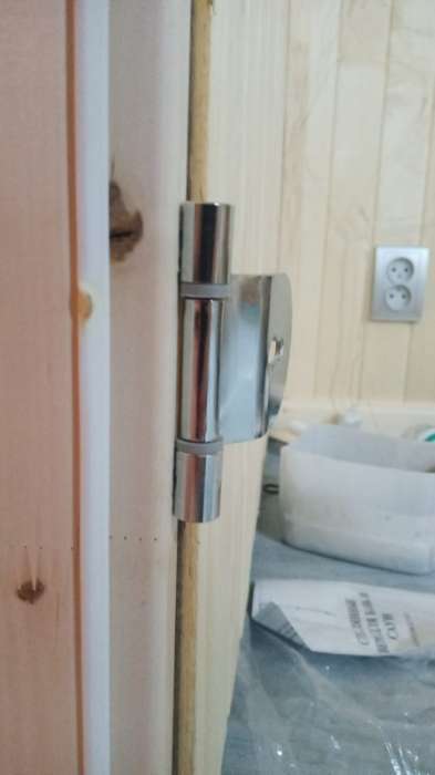 Фотография покупателя товара Дверь для бани и сауны "Тигр", 190 х 67 см, с фотопечатью 6 мм Добропаровъ - Фото 4