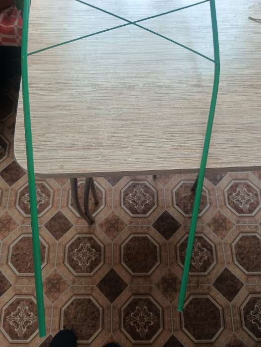 Фотография покупателя товара Шпалера, 170×34×1 см, металл, зелёная, «Буби» - Фото 6