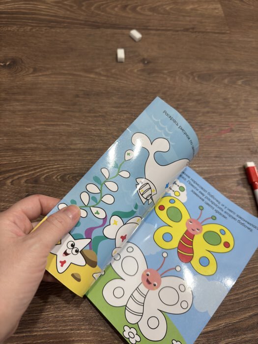 Фотография покупателя товара Раскраска детская «Рисуй-стирай. Для девочек», набор 2 шт. по 12 стр., с маркерами - Фото 49