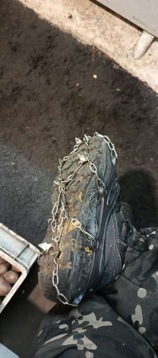 Фотография покупателя товара Ледоступы «Альпинист» 8 зубьев, размер 35-45 - Фото 1