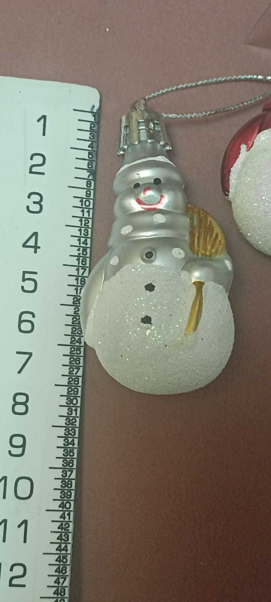 Фотография покупателя товара Ёлочные игрушки 4 шт. «Дружные снеговички», 3.5×6 см, МИКС - Фото 18