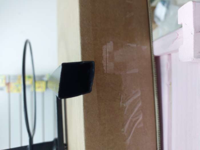 Фотография покупателя товара Подставка с мисками, 2×1 л, высота 40 см, разборная, чёрная - Фото 4