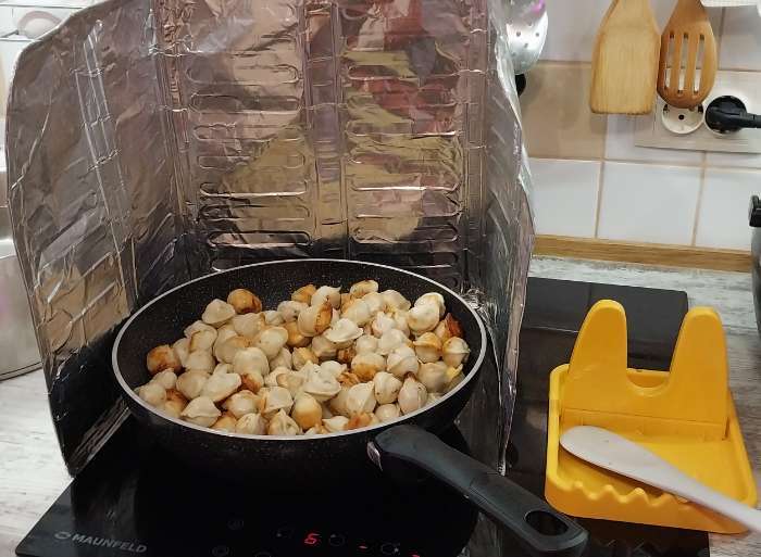 Фотография покупателя товара Защитное покрытие для газовой плиты Доляна, 84×32.5 см - Фото 1