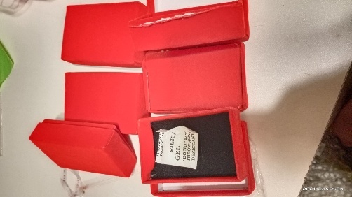 Фотография покупателя товара Коробочка подарочная под набор «Бархат», 5×8, цвет красный - Фото 4