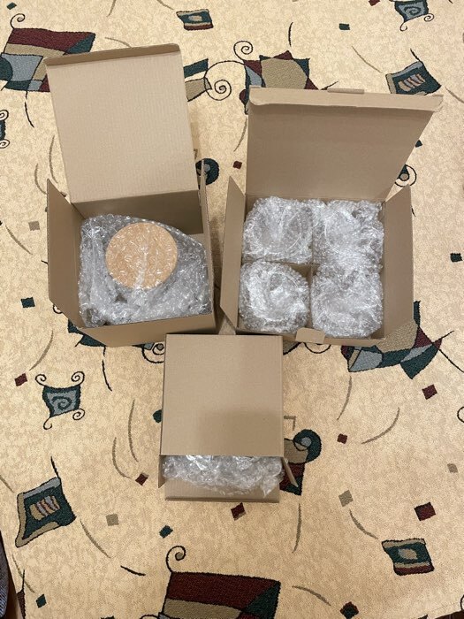 Фотография покупателя товара Чайный набор Bella Tenero «Эко», 6 предметов: чайник 900 мл, подставка, 4 пиалы 130 мл, стекло, прозрачный - Фото 7