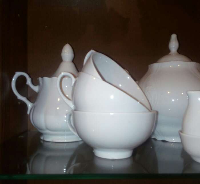 Фотография покупателя товара Чашка чайная фарфоровая «Рубин», 220 мл, d=10,2 см