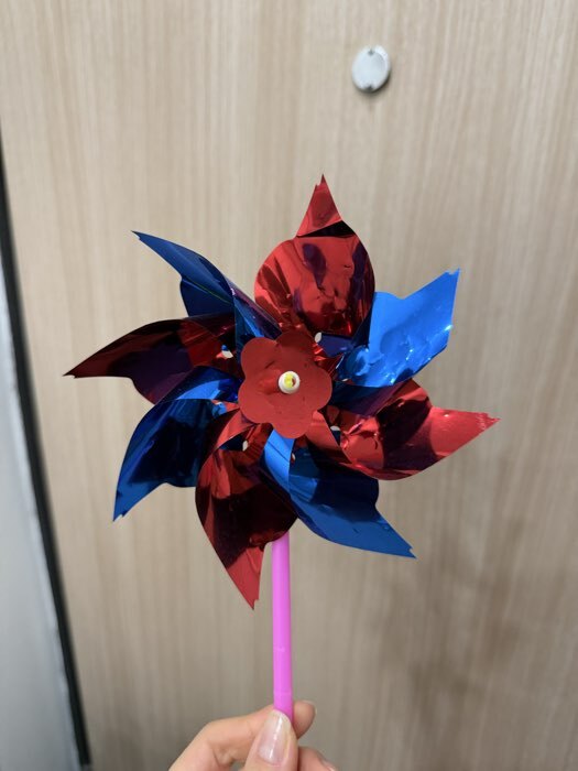 Фотография покупателя товара Ветерок «Завиток», цвета МИКС - Фото 1