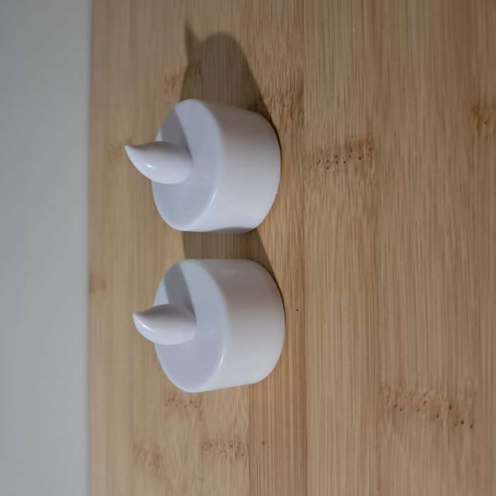 Фотография покупателя товара Светодиодные свечи, ночники LED RISALUX «Добра и света!» набор 2 шт., жёлтые, RGB, 3.5×3.5×4 см - Фото 1