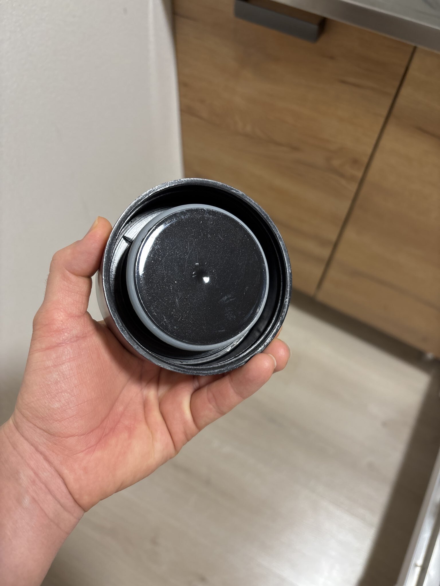 Фотография покупателя товара Термос для еды Мастер К, 450 мл, 9×13.3 см, с широким горлом, нержавеющая сталь, серебристый - Фото 2