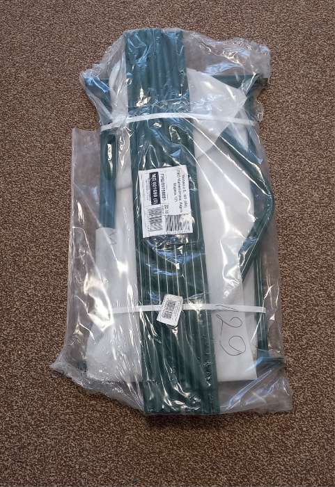 Фотография покупателя товара Стеллаж для рассады, 5 полок, 190×65×40 см, металлический каркас d=16 мм, без чехла, разборный - Фото 4