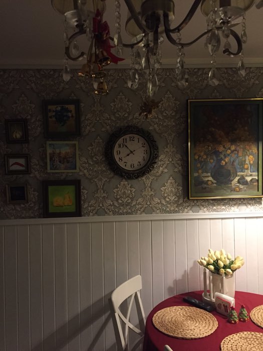 Фотография покупателя товара Часы настенные, интерьерные: Цветы, "Хостон", бесшумные, d-40.5 см, белое золото - Фото 17
