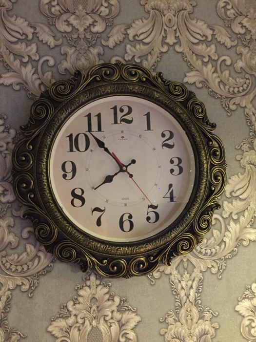 Фотография покупателя товара Часы настенные, интерьерные, "Хостон", бесшумные, d-40.5 см, циферблат 26 см - Фото 19