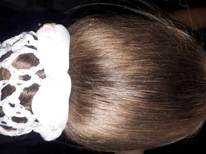 Фотография покупателя товара Лак для волос с блестками Сюжет "Серебряный", 100 мл - Фото 2