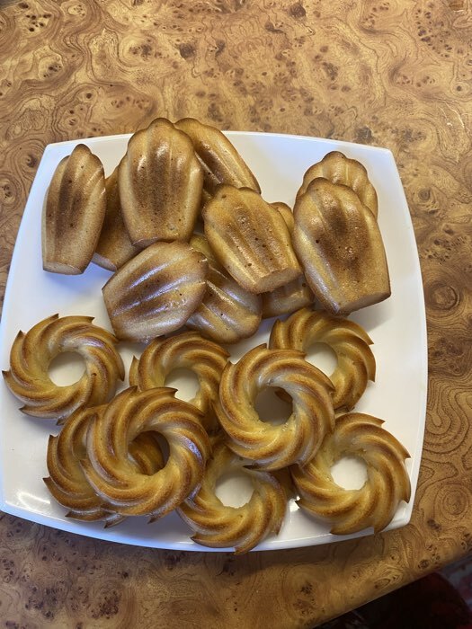 Фотография покупателя товара Форма для выпечки Доляна «Немецкий кекс. Вихрь», силикон, 28.5×17 см, 8 ячеек, розовая - Фото 1