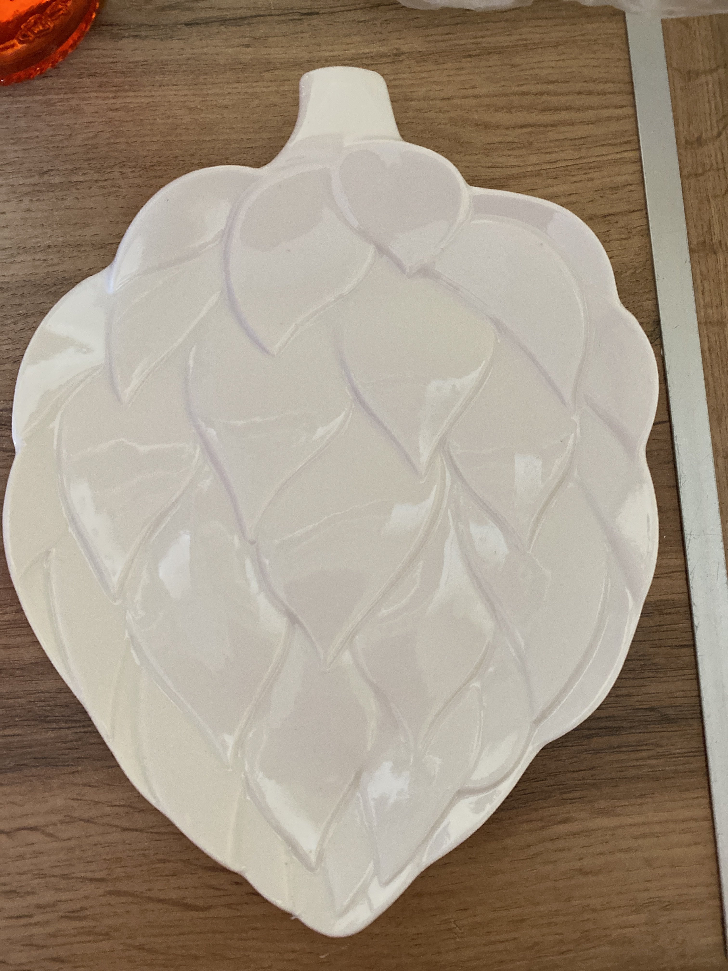 Фотография покупателя товара Блюдо керамическое для подачи «Артишоки», белая, 20 х 17 см, цвет белый