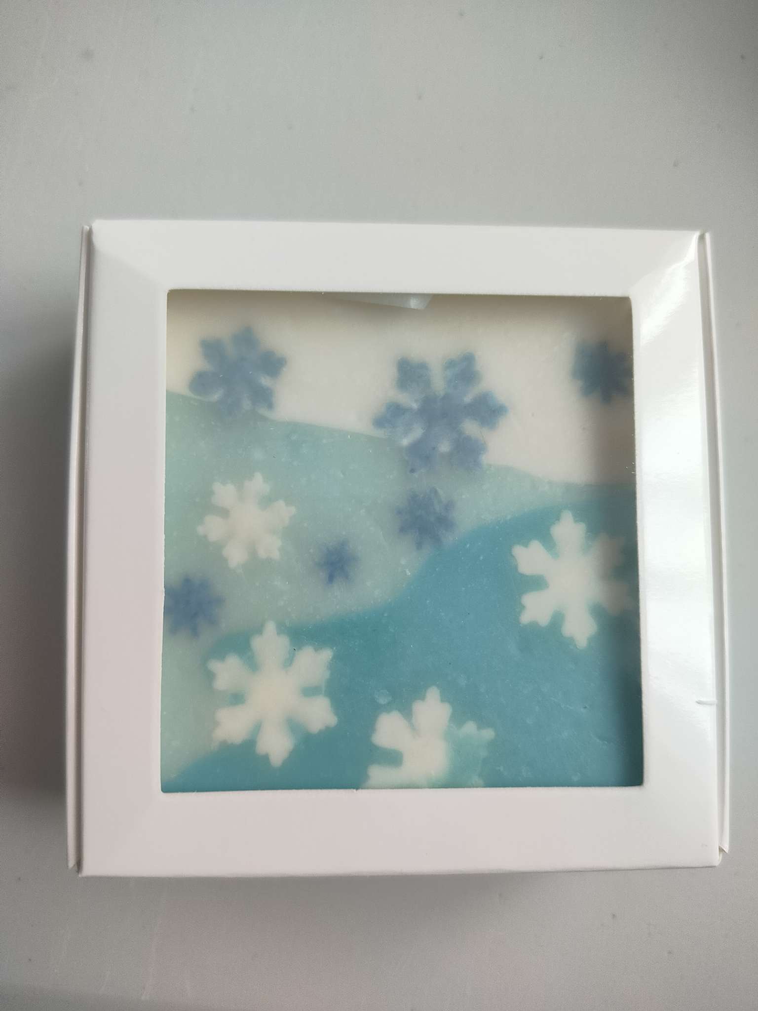 Фотография покупателя товара Коробка для бижутерии с PVC окном 8×8×3 см, розовый - Фото 1