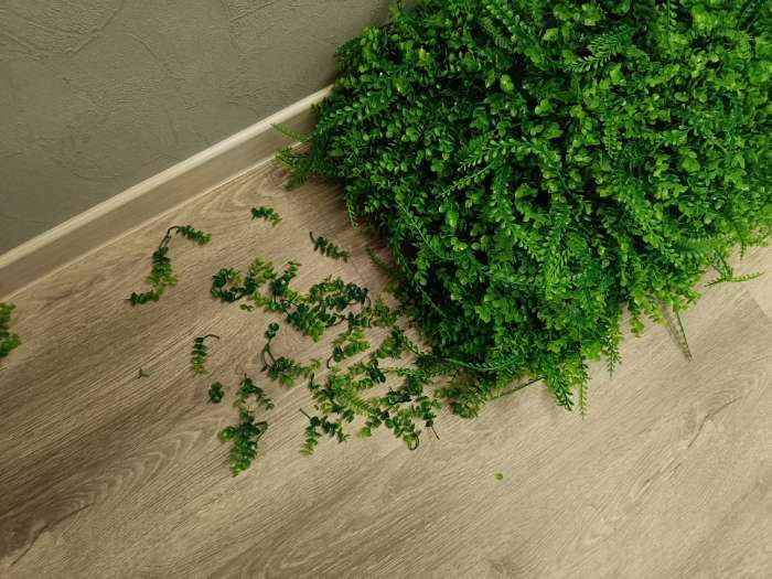 Фотография покупателя товара Декоративная панель, 60×40 см, «Самшит, Папоротник», Greengo - Фото 6