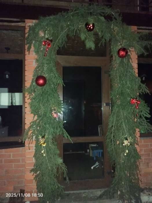 Фотография покупателя товара Ёлочные игрушки «Ассорти», шары новогодние, набор 3 шт., d=15 см, красный - Фото 2