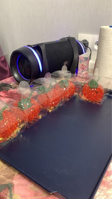 Фотография покупателя товара Складная прозрачная коробка из PVC, для упаковки подарков, 7×7×7 см - Фото 4