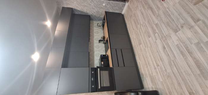 Фотография покупателя товара Кухонный гарнитур в потолок «Виктория», 3000 мм, цвет графит - Фото 23