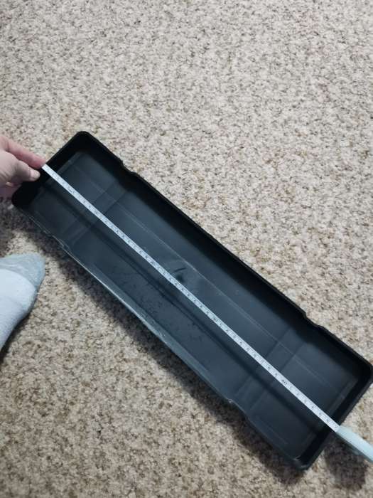 Фотография покупателя товара Поддон для рассады, 48×14×2 см, пластик, цвет МИКС - Фото 11