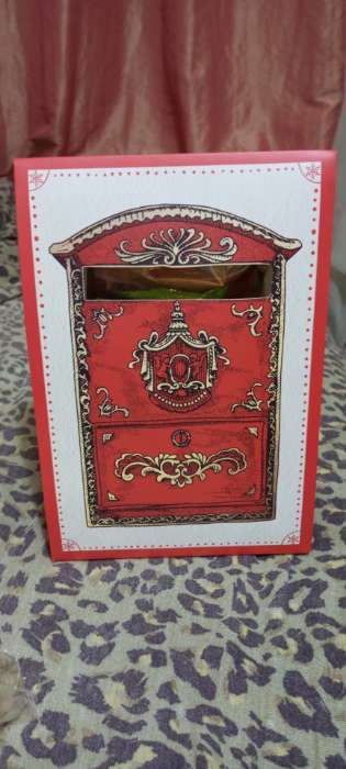 Фотография покупателя товара Коробка подарочная новогодняя складная «С Новым годом», 15×7×22 см - Фото 1