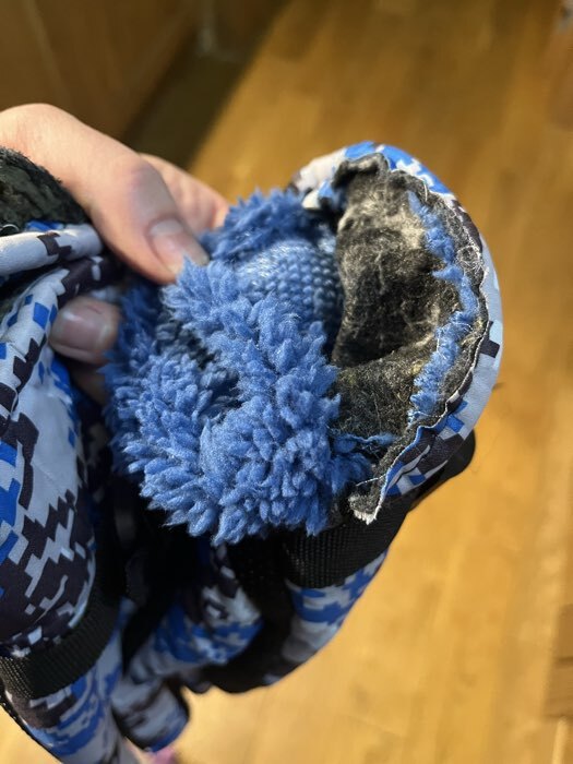 Фотография покупателя товара Перчатки зимние мужские MINAKU «Хаки», размер 8 (25 см), голубые - Фото 1