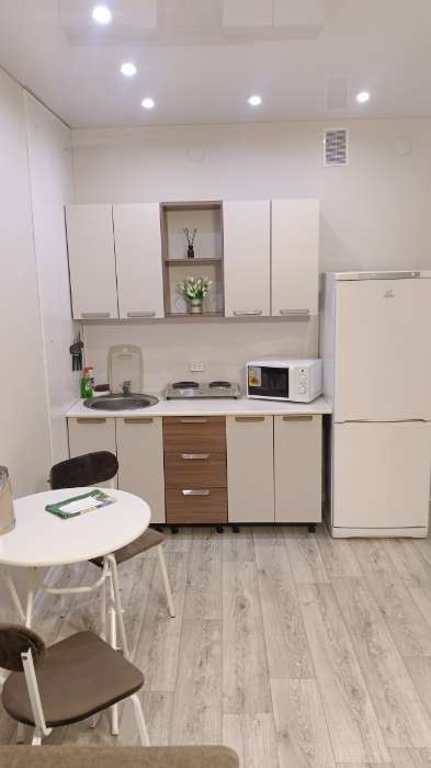 Фотография покупателя товара Кухонный гарнитур прямой «Ника», 1600 мм, цвет шимо тёмный/кашемир/дуб кера - Фото 1