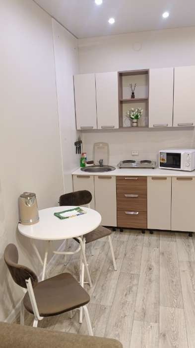 Фотография покупателя товара Кухонный гарнитур прямой «Ника», 1600 мм, цвет шимо тёмный/кашемир/дуб кера - Фото 2