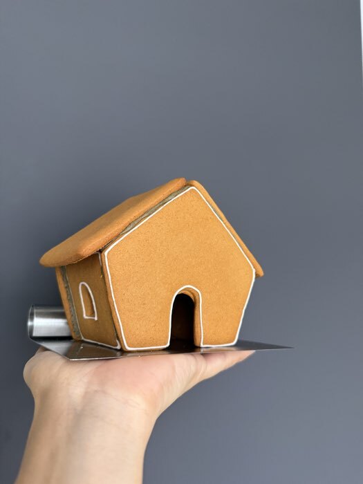 Фотография покупателя товара Формы для печенья новогодние Доляна «Пряничный домик», набор 8 предметов, пластик, белые - Фото 10