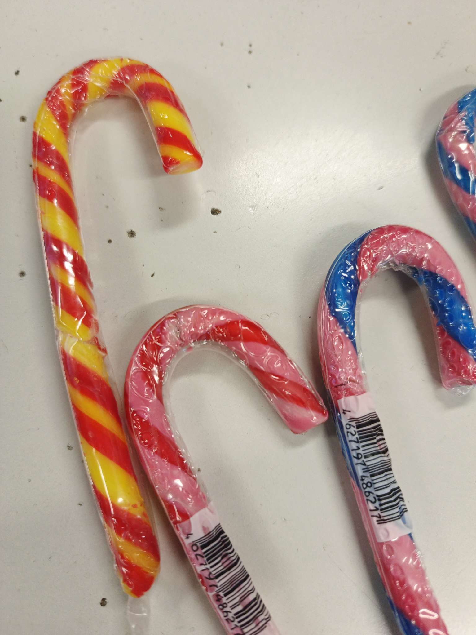 Фотография покупателя товара Карамель леденцовая «Трость», 10 г - Фото 1