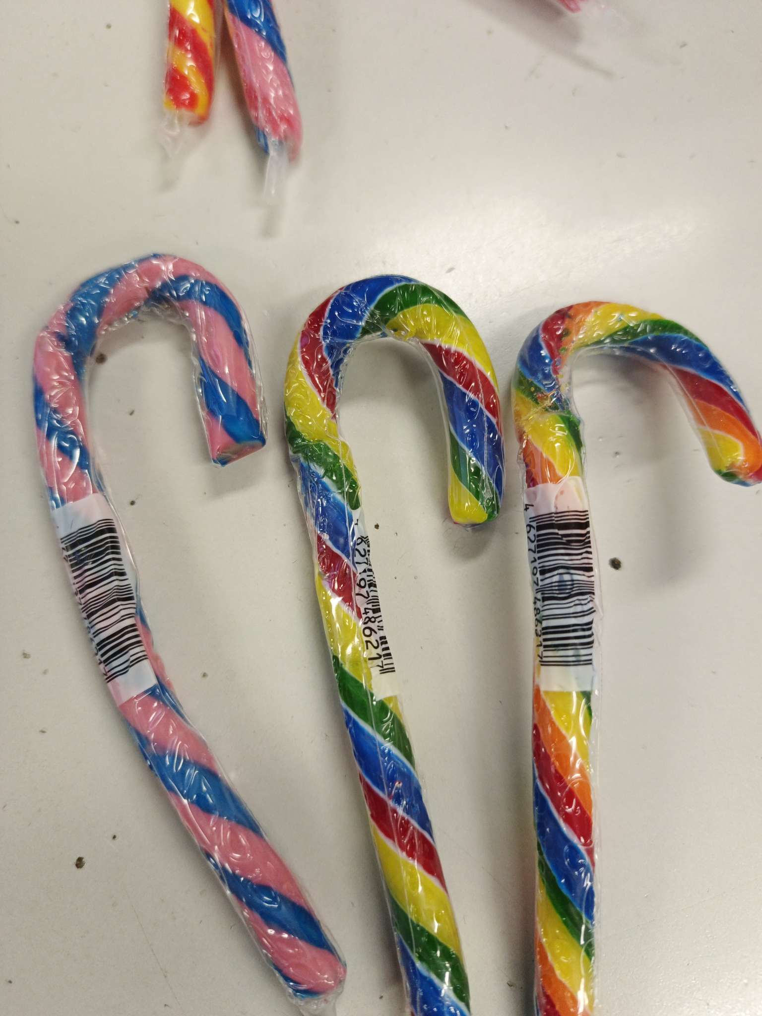 Фотография покупателя товара Карамель леденцовая «Трость», 10 г - Фото 2