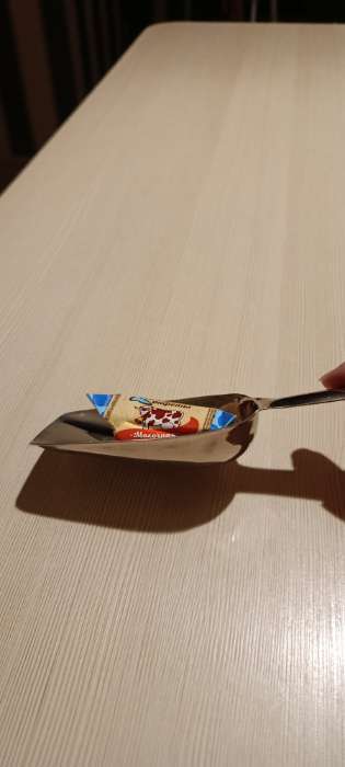 Фотография покупателя товара Совок для льда Доляна, h=22.5 см, нержавеющая сталь, хромированный - Фото 2