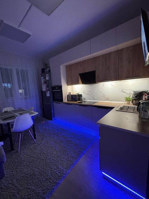 Фотография покупателя товара Кухонный гарнитур в потолок «Виктория», 3000 мм, цвет графит - Фото 14