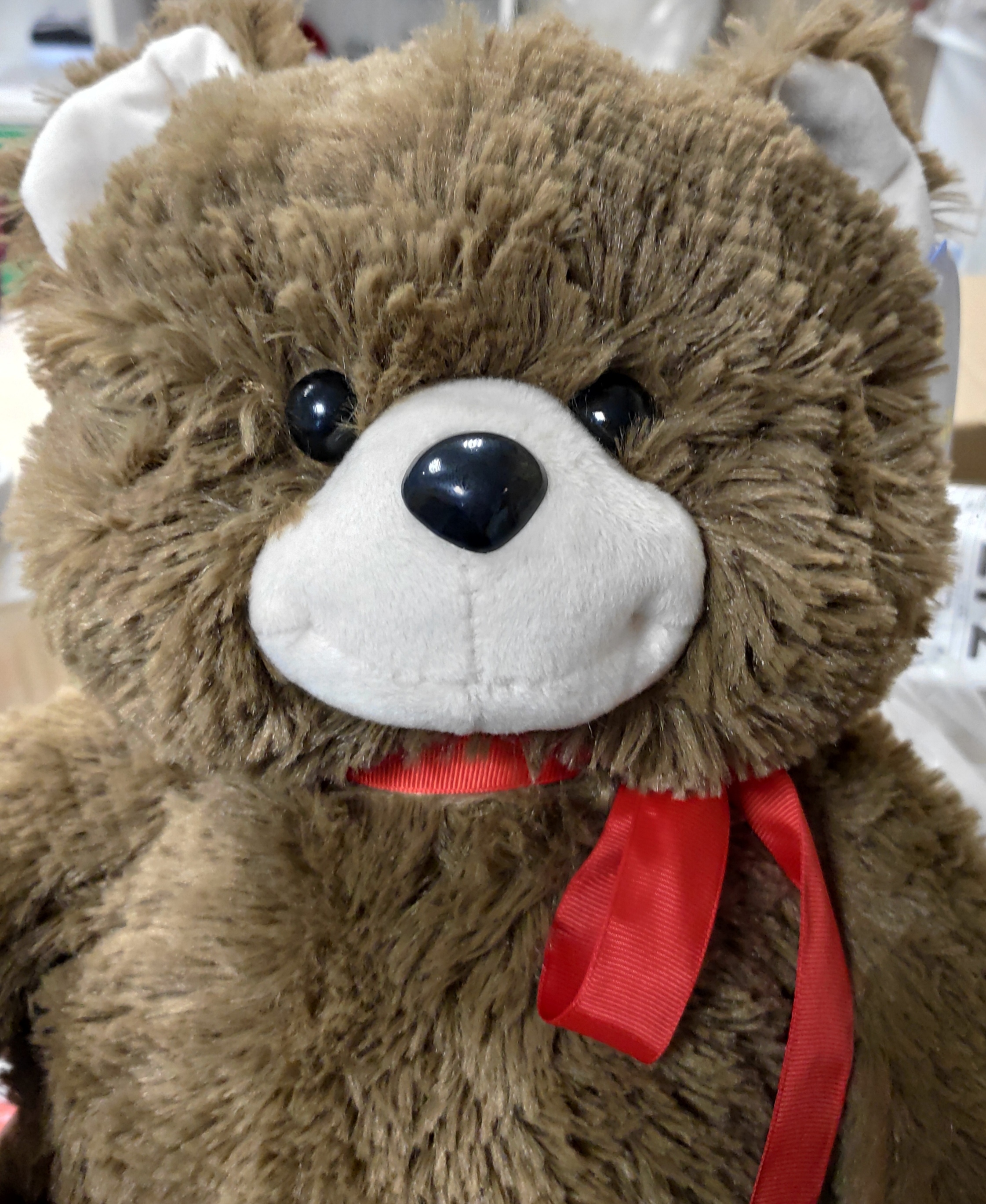 Фотография покупателя товара Мягкая игрушка «Медведь Саша» тёмный, 50 см 14-90-3 - Фото 4