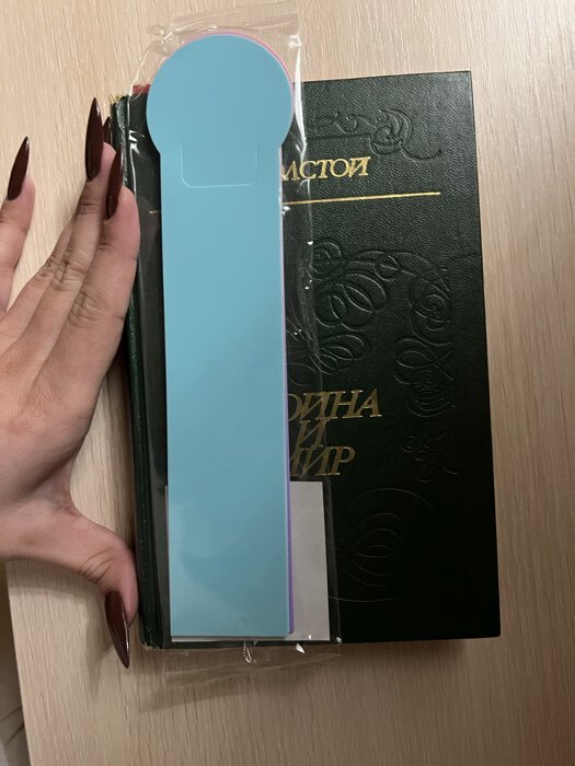 Фотография покупателя товара Закладка пластиковая, 4 штуки, ErichKrause Diagonal Pastel, МИКС - Фото 2