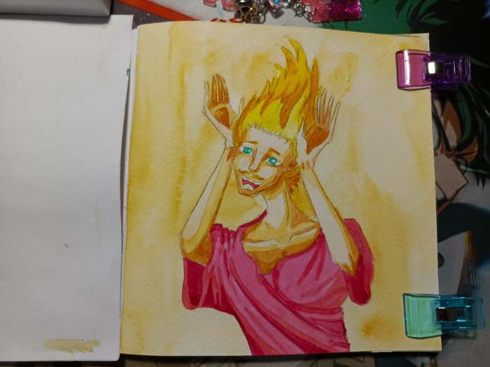 Фотография покупателя товара УЦЕНКА Акварель художественная в кюветах, 24 цвета - Фото 4