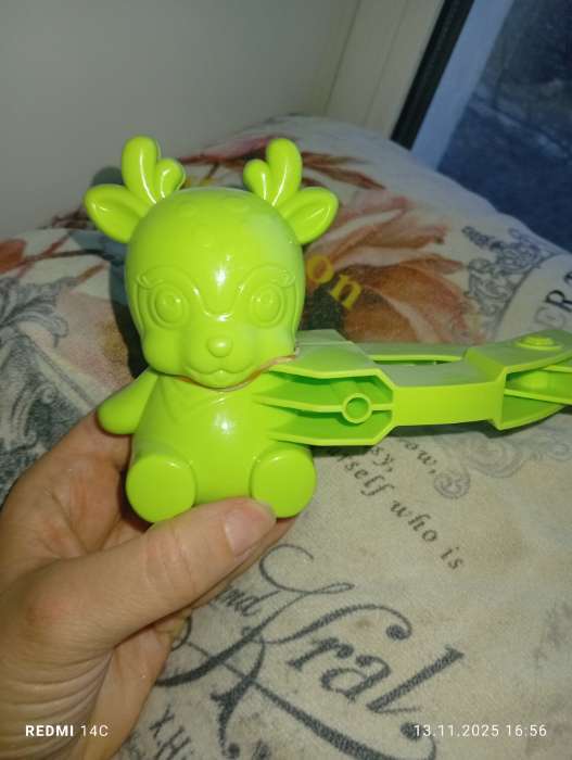 Фотография покупателя товара Снежколеп-песколеп «Оленёнок», цвета МИКС - Фото 1