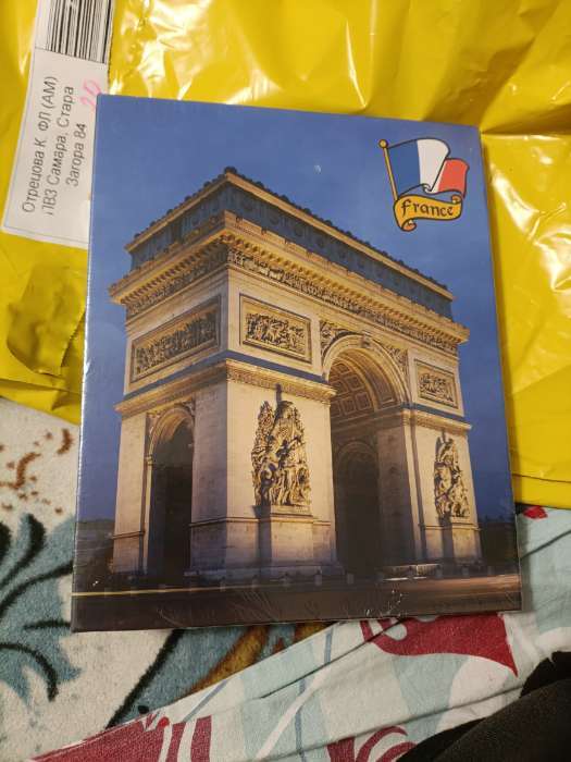 Фотография покупателя товара Фотоальбом на 200 фото 10×15 см «Триумфальная арка» - Фото 1