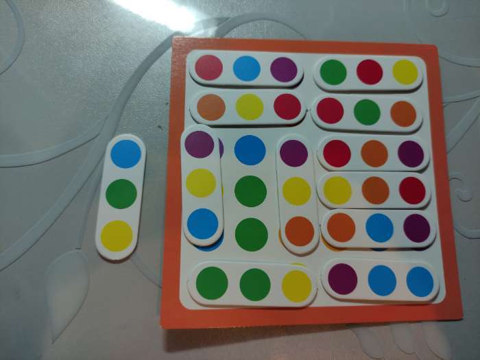 Фотография покупателя товара Развивающая игра Puzzle «Школа IQ. Цветная головоломка», 3+