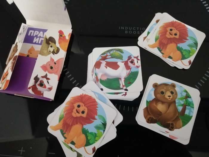 Фотография покупателя товара Настольная игра «Мемо. В мире животных», 28 карт, 3+ - Фото 2