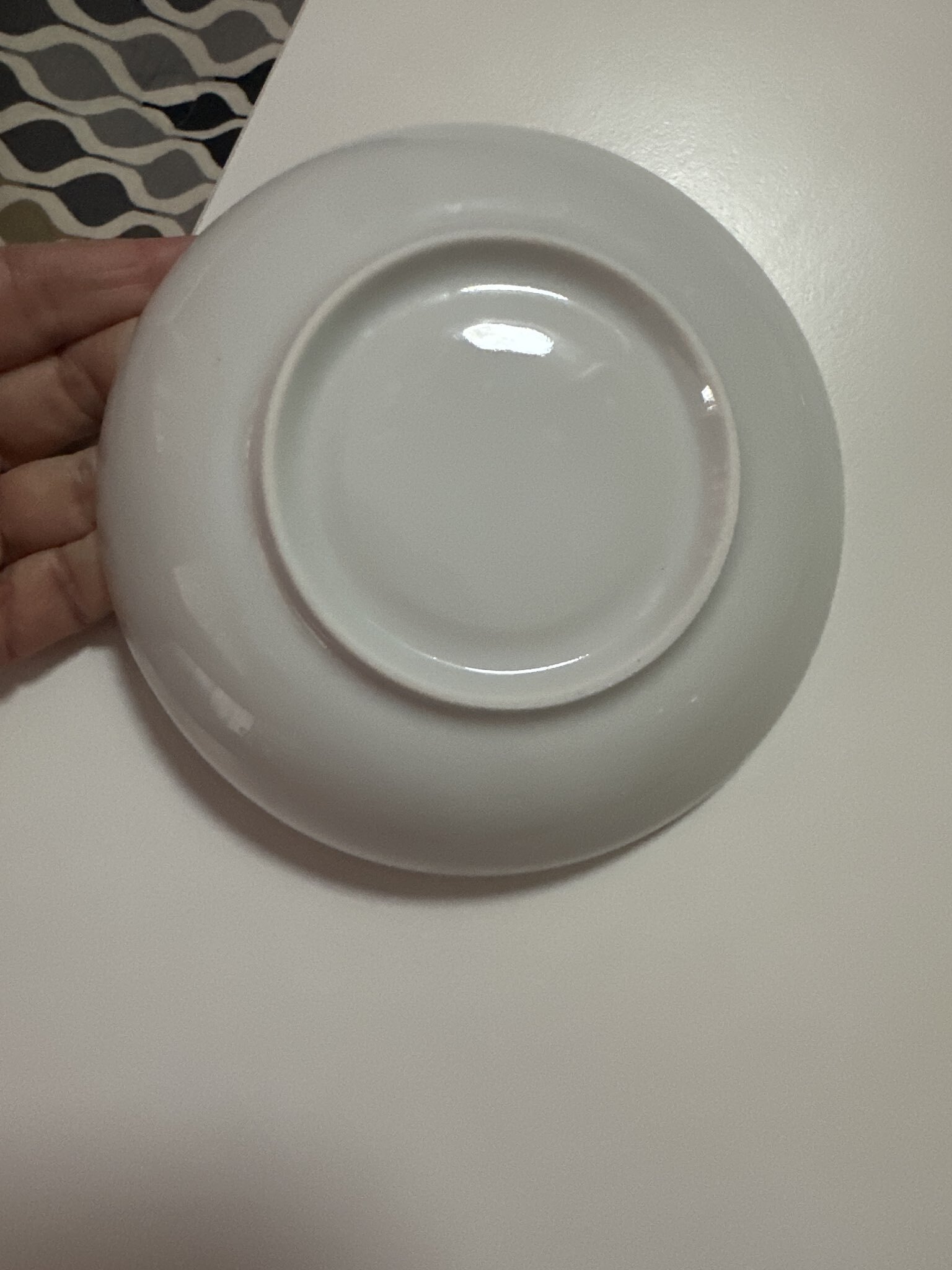 Фотография покупателя товара Блюдце Добрушский завод «Маки красные», d=15 см, фарфор, белое - Фото 7