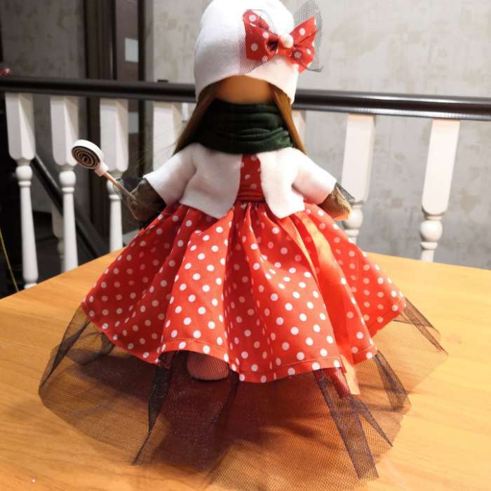 Фотография покупателя товара Интерьерная кукла «Эшли», набор для шитья, 22.4 × 5.2 × 15.6 см - Фото 8