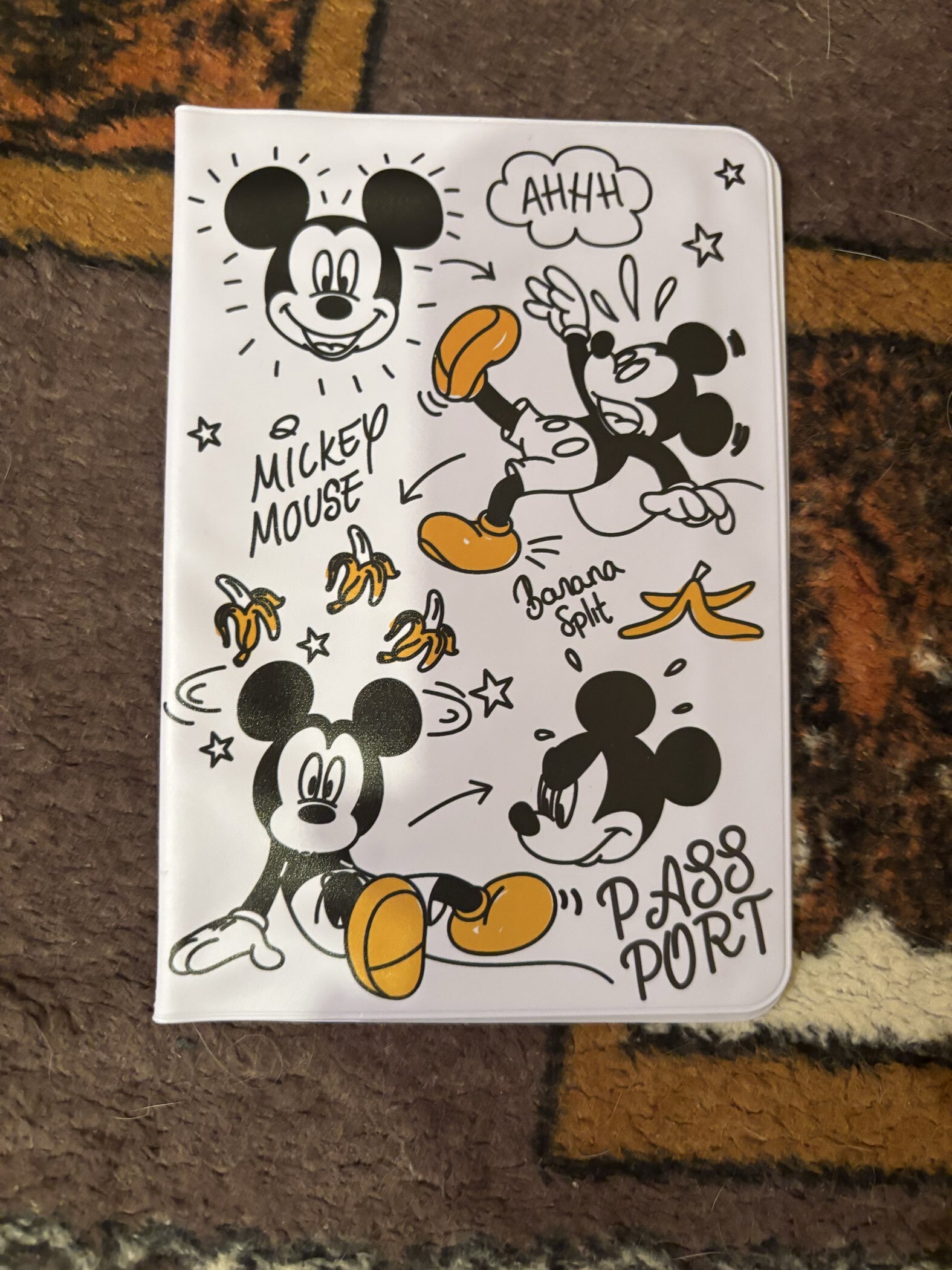 Фотография покупателя товара Паспортная обложка, Микки Маус - Фото 1