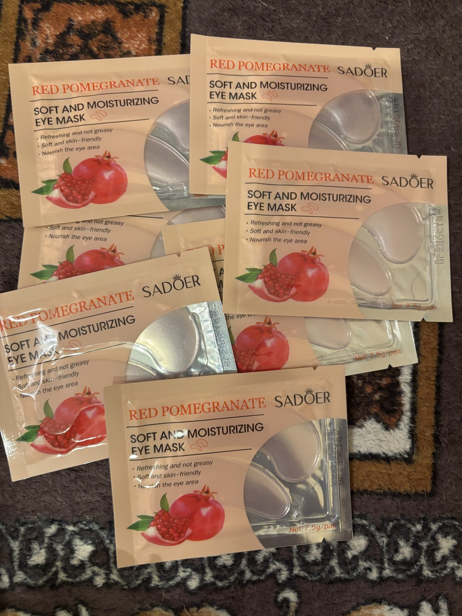 Фотография покупателя товара Патчи для глаз с экстрактом жемчуга - Фото 1