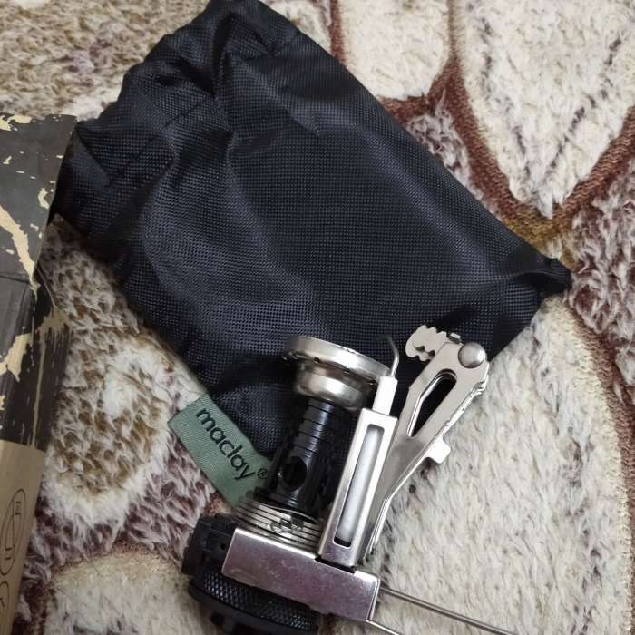 Фотография покупателя товара Плита газовая портативная maclay, для кемпинга, складная - Фото 1