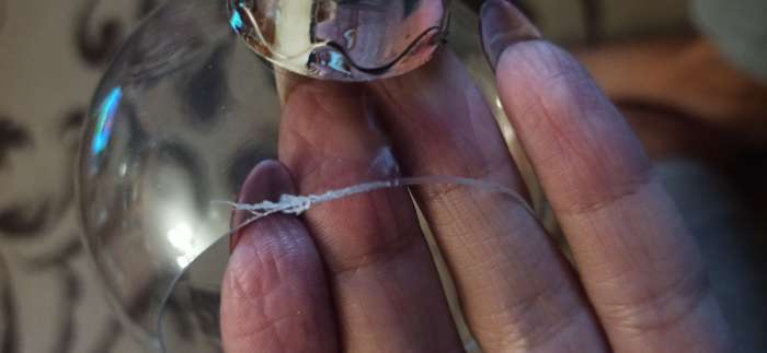 Фотография покупателя товара УЦЕНКА Набор для опытов «Новогодний шарик», снеговик - Фото 1