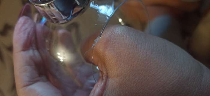 Фотография покупателя товара УЦЕНКА Набор для опытов «Новогодний шарик», снеговик - Фото 2