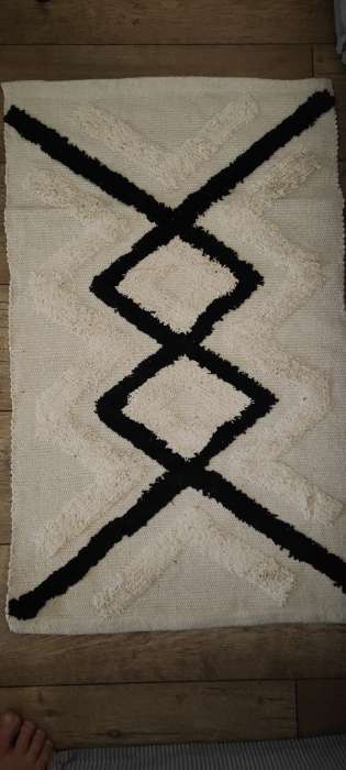 Фотография покупателя товара Ковер «Этель» Tufting zigzag, 50×80±3 см, 1500 г/м², хлопок 70% - Фото 1