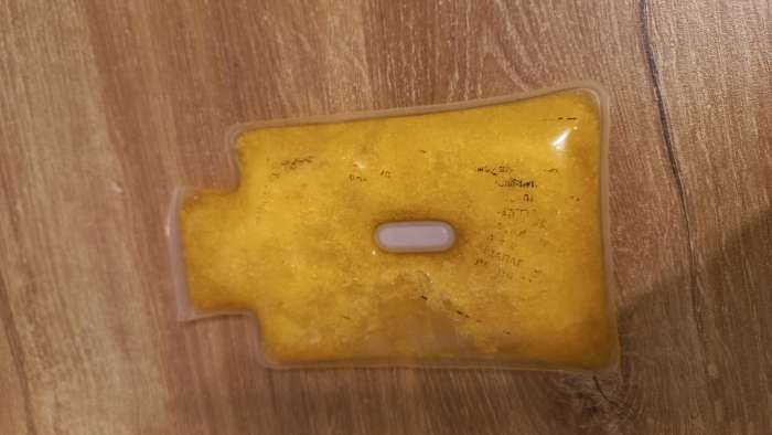 Фотография покупателя товара Грелка солевая медицинская физиотерапевтическая «Рукавичка», цвет жёлтый - Фото 13